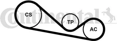 Produktbild von Continental ContiTech 4PK1237K1 Keilrippenriemensatz für VW PASSAT Variant (3B6) PASSAT Variant (3B5) PASSAT (3B3) PASSAT (3B2) für AUDI A4 Limousine