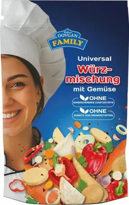 Produktbild von DOVGAN Family Würzmischung mit Gemüse 500g