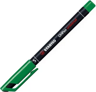 Produktbild von Folienstift - STABILO OHPen universal - permanent superfein - Einzelstift - grün