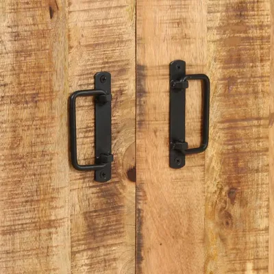 Immagine prodotto di Libreria 4 livelli 124x30x180 cm Legno di mango grezzo