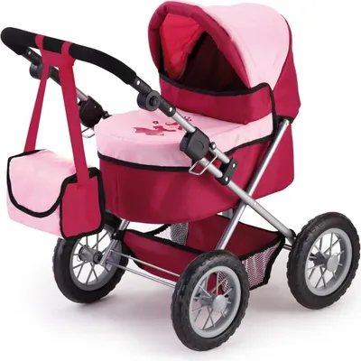 Produktbild von Bayer Design 13014AA - Módny kočík pre bábiky s princeznou, bordó