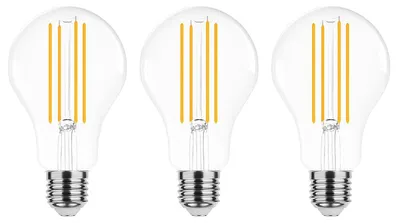 Produktbild von Modee E27 LED Filamentlampe A70 15W 2000lm 2700K Extra Warmweiß Dimmbar 3 Stück