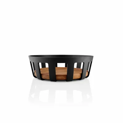Produktbild von Eva Solo Brotkorb Nordic Kitchen, Bambus, Kunststoff, Black, 21.5 cm, 520447