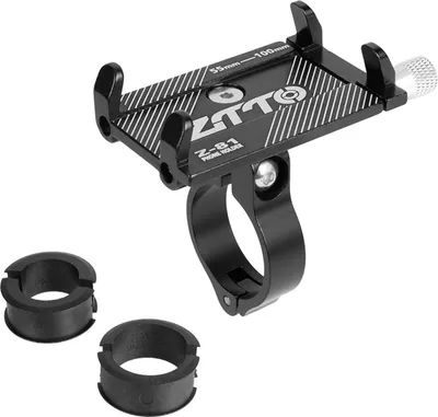 Zdjęcie produktu dla Uchwyt na telefon do roweru ze stopu aluminium, do jazdy na rowerze, uchwyt na telefon do roweru, motocykla, MTB, kierownicy roweru szosowego, uchwyt na telefon komórkowy i GPS, uchwyt typu kołyskowego