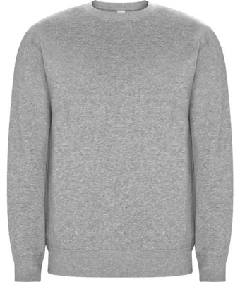 Produktbild von Roly Eco - "Batian" Sweatshirt Baumwolle aus biologischem Anbau für Herren/Damen Uni LT4745 (3XL) (Grau meliert)