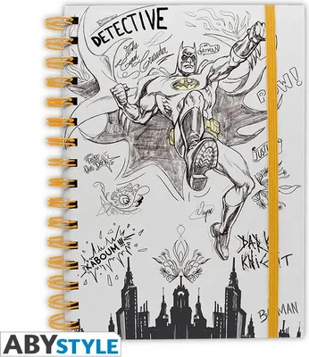 Produktbild von DC Comics Notizbuch Graphic Batman