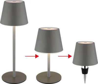 Produktbild von GLOBO 58488G, Kunststoff, Metall, IP54, III, 3 W, LED, 120°