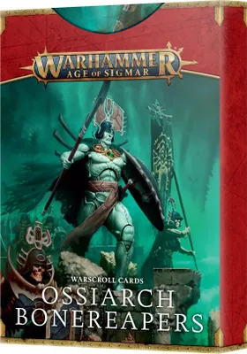 Produktbild von Warscroll Cards: Ossiarch Bonereapers (Deu)