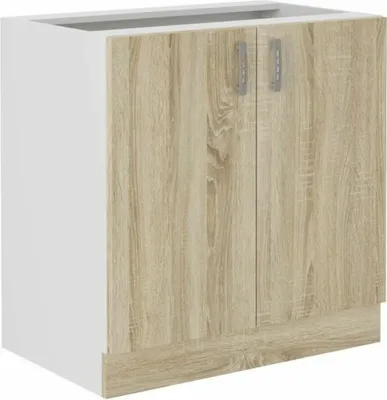 Produktbild von Beistellmöbel Braun 80 x 48 x 82 cm