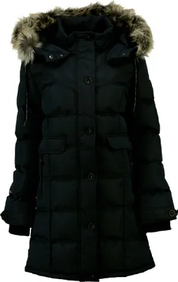 Produktbild von Geographical Norway Damen Steppjacke warme Winterjacke G-Calory, Schwarz, Größe L