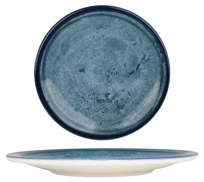 Produktbild von Kütahya Porselen Speiseteller - Blue Stone - Porzellan - 25 cm