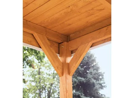 Produktbild von Alpholz Gartenpavillon Toulouse 302x302 aus Holz Gartenhütte Gartenlaube