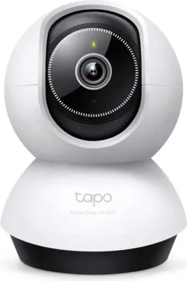 Produktbild von TP-Link Tapo TC74, IP-Sicherheitskamera, Drinnen, Kabellos, 10 m, Amazon Alexa & Google Assistant, Decke / Schreibtisch