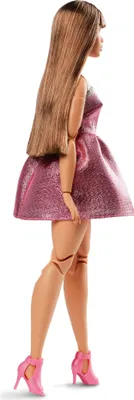 Produktbild von Barbie Signature Barbie Looks 23 - Curvy, Pink Mini Dress
