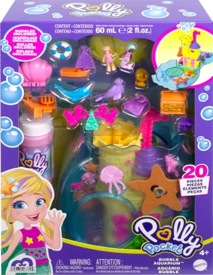 Immagine prodotto di Polly Pocket - Zestaw Bąbelkowe akwarium HHH51