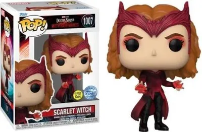 Zdjęcie produktu dla Funko POP Doctor Strange Multiverse of Madness 1007 Scarlet Witch glow Special Edition