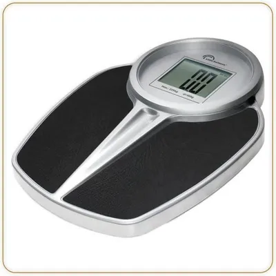 Obrázek produktu pro Osobní váha Little Balance PRO M 225, nosnost 225 kg, přesnost 100 g, XXL ciferník, černá stříbrná