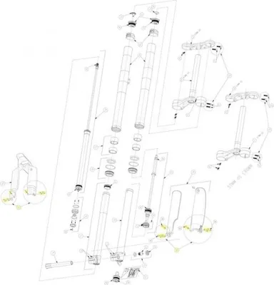 Produktbild von Manitou Hardware-Kit für Dorado Pro/Expert/Comp 37 mm - Service- und Tuning-K....