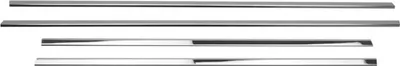 Produktbild von OMAC Zier- / Schutzleiste Türscheibe Fensterleiste 5007141 Fenster Ein-/Anbau für NISSAN Qashqai / Qashqai +2 I (J10, NJ10) Edelstahl