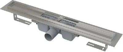 Zdjęcie produktu dla Alcadrain APZ1 Duschrinne mit Rand für den perforierten Rost 1450 mm