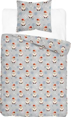 Immagine prodotto di Biancheria da letto, biancheria da letto in cotone, per bambini 140x200 5876a Babbo Natale