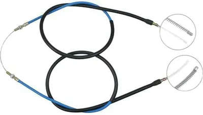 Produktbild von A.B.S. Handbremsseil Seilzug Feststellbremse für SUZUKI ALTO Hinten K10075