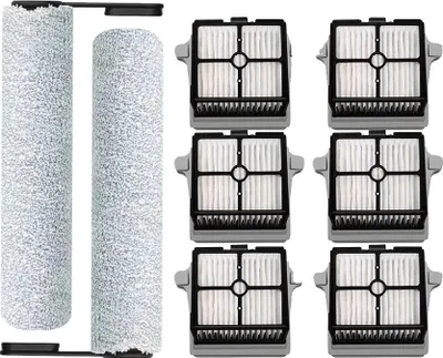 Obrázek produktu pro Válečkový kartáč, kompatibilní s Tineco Floor ONE S7 Pro / S6, opakovaně použitelný filtr, 8ks-1