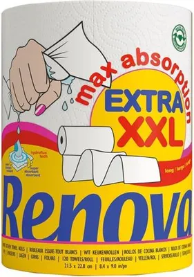 Image de Essuie-tout Renova Xxl Absorption Xxl Longue Durée - Neutrex