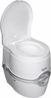 Obrázok produktu pre Thetford 92820 Porta Potti 565P Prenosný záchod Qube, bielo-sivý, 448 x 388 x 450 mm
