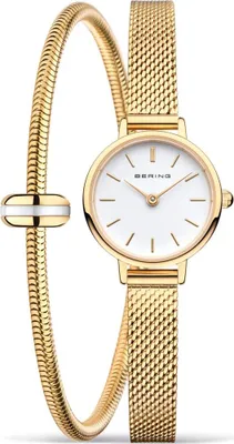 Produktbild von Bering Geschenk Set Klassik  IP Gold 11022-334-Lovely-1-GWP