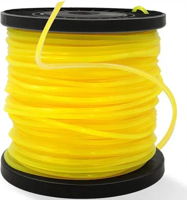 Image de Fil de coupe en nylon 2,4 mm x 100 m pour tondeuses à gazon et sécateurs