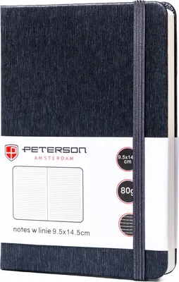 Immagine prodotto di Peterson Notes con penna Chaier grigio scuro Taglia unica