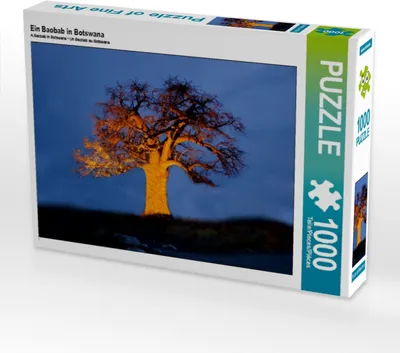 Produktbild von Calvendo Ein Baobab in Botswana 1000 Teile Puzzle quer 640x480mm, N N; 7460713