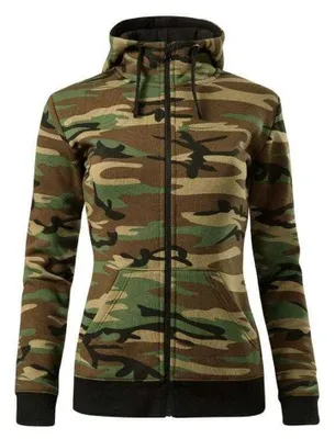 Productafbeelding van Malfini - Damesjas, met rits, model PP10209 (XXL) (Bruin)