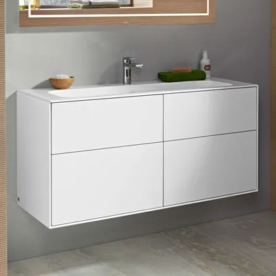 Imagen del producto de Mueble bajo lavabo Villeroy & Boch Finion, 119,6 cm, con 4 cajones
