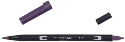 Produktbild von Tombow Tombow ABT Dual Brush Pen 679 Dark Plum