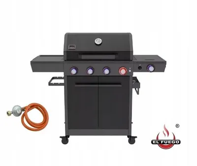 Produktbild von El Fuego Gasgrill "Key West" 4+1 mit Turbozone AY5602