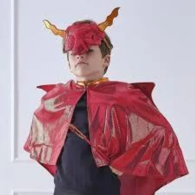 Productafbeelding van Drakenmasker deluxe voor kinderen deluxe
