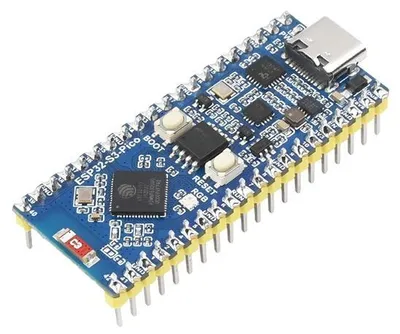 Produktbild von WaveShare ESP32-S3 Microcontroller 2.4GHz WiFi Development Board Pre-Soldered 240MHz Dual-Core Processor