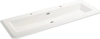 Produktbild von Baden Haus Möbelwaschtisch Doppelwaschtisch ICONA 141 x 49 cm weiß matt 50265