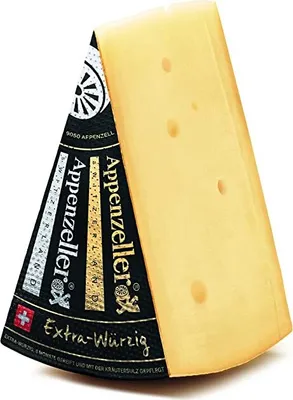 Produktbild von Appenzeller Käse  EXTRA WÜRZIG 500g  Schweizer Käse KÜHLBOX-Versand mit Styroporbox und Spezialkühlakku für Lebensmittelversand