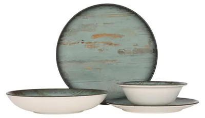 Zdjęcie produktu dla Zestaw naczyń Bonna - Madera - 24 części - 6 osób - porcelana
