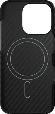 Productafbeelding van Epico Mag Carbon hoesje voor iPhone 16 Pro Max - Zwart