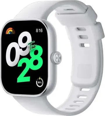 Produktbild von Xiaomi Watch 4 silber Bluetooth Smartwatch