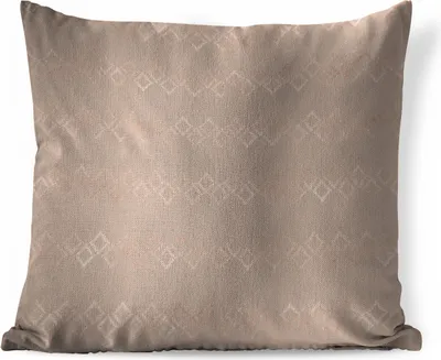 Produktbild von MuchoWow® Zierkissen Sofakissen Wohnzimmer Dekokissen 50x50 cm Muster - Rosa - Linie - Komfort - Sofakissen