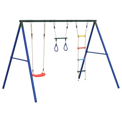 Produktbild von Schaukel-Set mit Schaukelsitz Trapez und Strickleiter