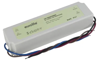 Imagen del producto de Transformador electrónico EUROLITE, 12V, 8A, IP67 (51402226)