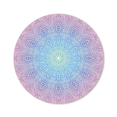 Produktbild von MuchoWow® Mauspad Mousepad Mandala mit Details 40x40 cm - Mousepads - Maus Mat - Pad - Mausunterlage - Schreibtisch Accessoires
