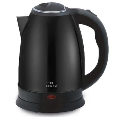 Zdjęcie produktu dla LENTZ Czajnik ze stali nierdzewnej 1,8 L 1800 Watt Czarny
