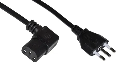 Produktbild von LINK LKIT18D Stromkabel Schwarz 1,8 m C13-Koppler